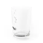 LalaHangeulの千里の道も一歩から ハングルデザイン Water Glass :right