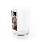 LuckyRiverShineの袋に入っている猫 Water Glass :right