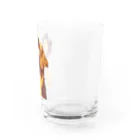 AQUAMETAVERSEのサングラスをかけた、かわいい犬 Marsa 106 Water Glass :right