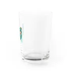 gabliel.のおしゃれなフクロウ Water Glass :right