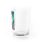 AQUAMETAVERSEの宇宙の凛とした姫 アメジスト 2846 Water Glass :right