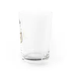 味噌田楽のすね毛剃ってるとっくり Water Glass :right