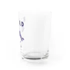 NIKORASU GOのトリマニア専用デザイン「BIRD」（Tシャツ・パーカー・グッズ・ETC） Water Glass :right