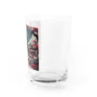 Hana15500のロック　和　デザイン２ Water Glass :right