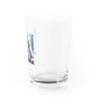 SWQAのオオカミファミリー Water Glass :right