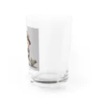 ピザベイビーの戦闘ネコ Water Glass :right