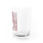 くま好きのおみせ🧸🌷︎のくま耳つけたかわいい子 Water Glass :right