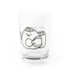 mikke03のぷちもにカッパ Water Glass :right