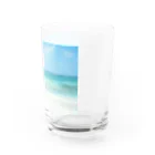 きよのお店の夏の海 Water Glass :right