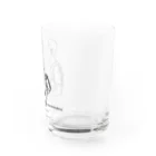 モノライティングの三限終わりの珈琲(男子大学生ver.) Water Glass :right