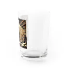 kotpopのOwl and knowledge Water Glass :right