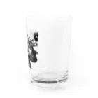 MistyStarkの黒人のトランぺッター Water Glass :right