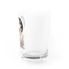 AQUAMETAVERSEの女性と白い花　なでしこ1478 Water Glass :right