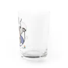 B-catのだじゃれ偉人シリーズ「ガンジー」 Water Glass :right