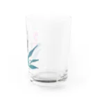 RetrowaveFlowerのRetrowaveFlower-エニシダ- Water Glass :right