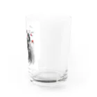 SUMIeの紅と女性 Water Glass :right