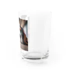 LoraCafeの見つめてBarry Water Glass :right