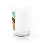 AQUAMETAVERSEの箱からのぞいている子猫　ラフルール　1859 Water Glass :right