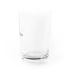 PT @ key-_-bouのポジティブねこkey-_-bou Water Glass :right