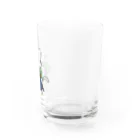 ふうこジャスミンのつり目ねこサムライ Water Glass :right