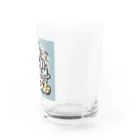 keikei5のプードルのふわふわがバスタイム Water Glass :right