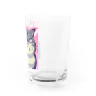 burebiの怒る猫 Water Glass :right