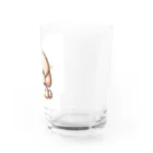 keikei5のトイプードルはまるでぬいぐるみのよう Water Glass :right