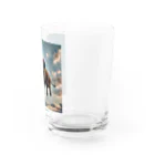 Dragon Designのエレファントインザスカイ Water Glass :right