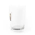 動物の花園　猫メロンのわんわんブ〜 Water Glass :right