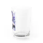 AQUAMETAVERSEの花菖蒲の優美な香り　BLUE PLUM  691 グラス右面