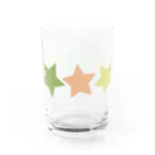 つきしょっぷのくすみカラーの星 Water Glass :right