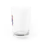 AQUAMETAVERSEのお花を飾った帽子をかぶった少女　BLUE PLUM  691 Water Glass :right