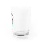 kazu_gのスケボーのない人生なんて!(パンダ)濃色用 Water Glass :right