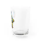 Tetsutaro Andoの蓄音機から飛び出るナマズ君 Water Glass :right