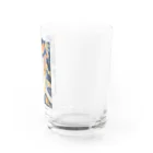 やさしい世界の夜空を泳ぐ金魚 Water Glass :right