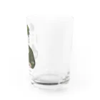 B-catのだじゃれ偉人シリーズ「松尾芭蕉」 Water Glass :right