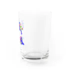 しぜんとあそんでるのの舞妓さん　青 Water Glass :right