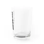 お絵かき屋さんの「日本酒」の赤ちょうちんの文字 Water Glass :right