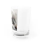 Suminekoのドアップ猫さん Water Glass :right