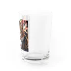 oz-chanの何かしようとしてる猫 Water Glass :right