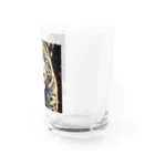 ritomomijiのヒョウ6 Water Glass :right