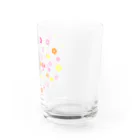 ainarukokoroのありがとう　感謝　Thank you プレゼント　かわいい　ハート Water Glass :right