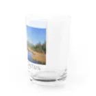 Rami's SouvenirsのROCKY MOUNTAIN - dark logo Water Glass :right