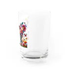 zenjoyのフラワーペンギン Water Glass :right