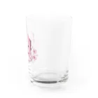 葉山そら　suzuri shopの聖桜ちゃん（カラフル） Water Glass :right