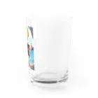 adultistのブロンドビキニセクシーアニメガール Water Glass :right