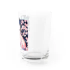 星降る夜にのsakura cat2 Water Glass :right