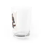 にゃんラボの武士にゃんこ Water Glass :right