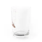 ムエックネの恋をした鳩 Water Glass :right