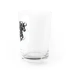 JBの水墨牛 Water Glass :right